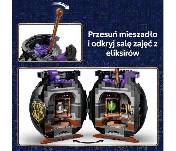 LEGO HARRY POTTER 76464 Kociołek: sekretna sala zajęć z eliksirów - 1473580 - zdjęcie 5